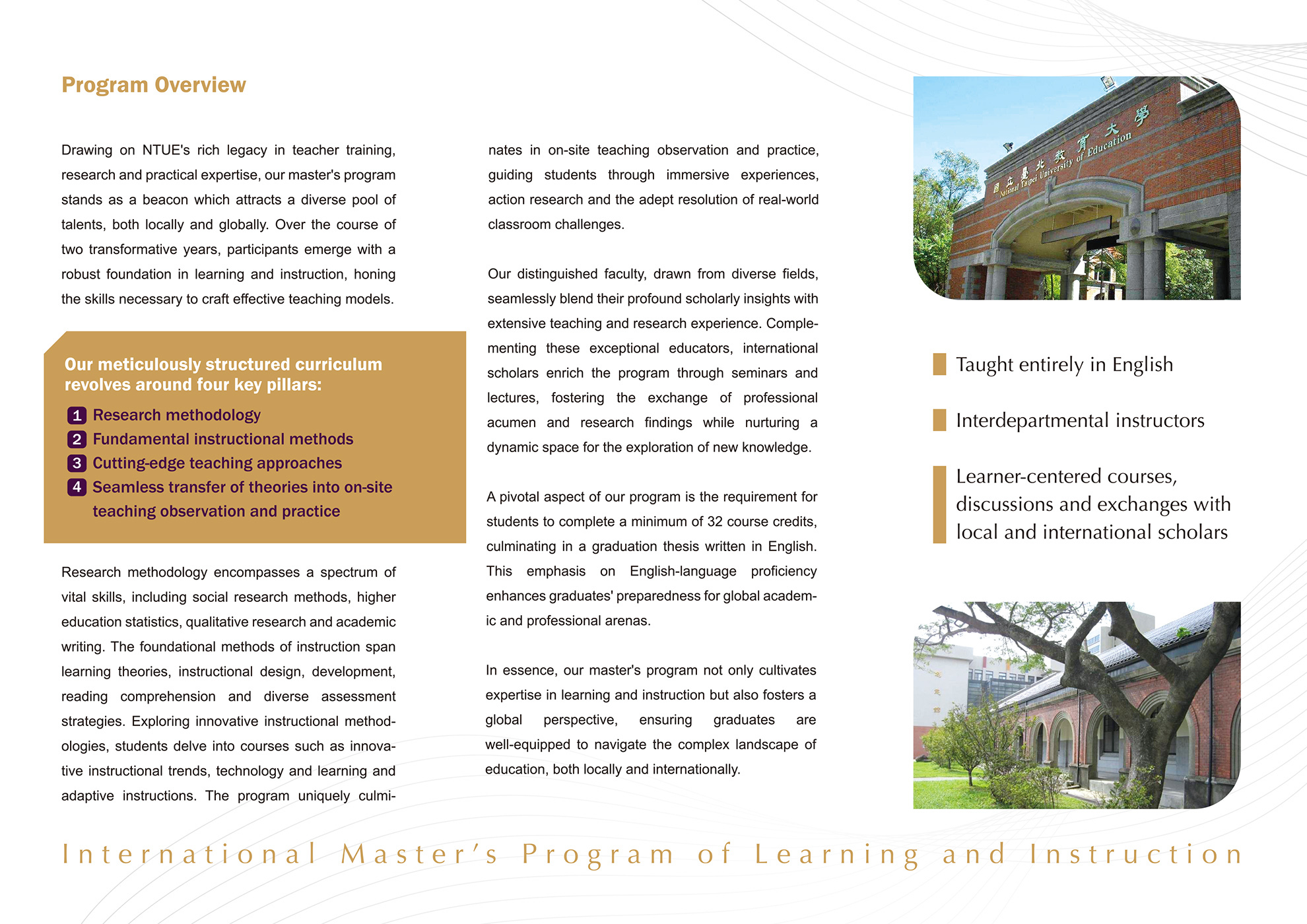 IMPLAI program overview poster